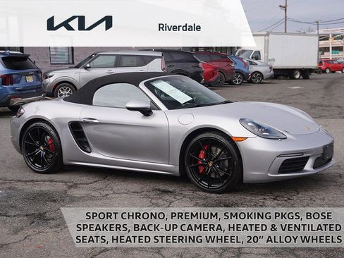Used 2023 Porsche 718 Boxster S w/ Sport Chrono Package image 1