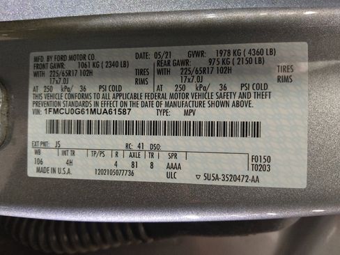 Used 2021 Ford Escape SE FWD image 33