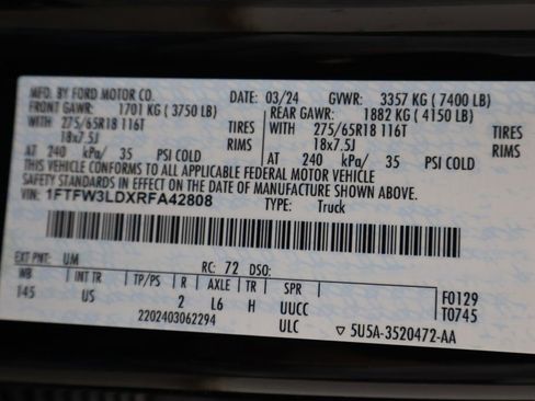 Used 2024 Ford F150 XLT w/ Mobile Office Package image 23