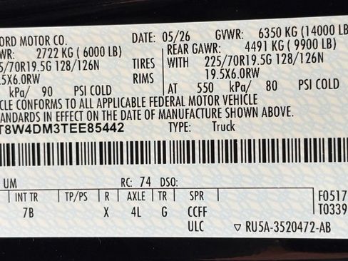New 2026 Ford F450 Platinum w/ FX4 Off-Road Package AWD/4WD image 51