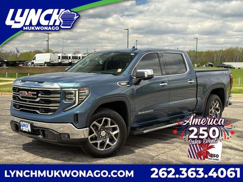 Used 2024 GMC Sierra 1500 SLT w/ SLT Premium Plus Package AWD/4WD image 1