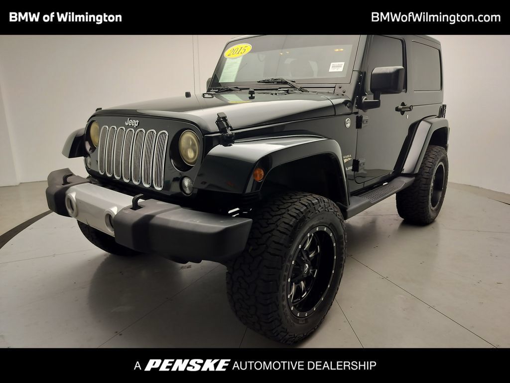 Used 2015 Jeep Wrangler Sahara w/ Connectivity Group AWD/4WD image 1