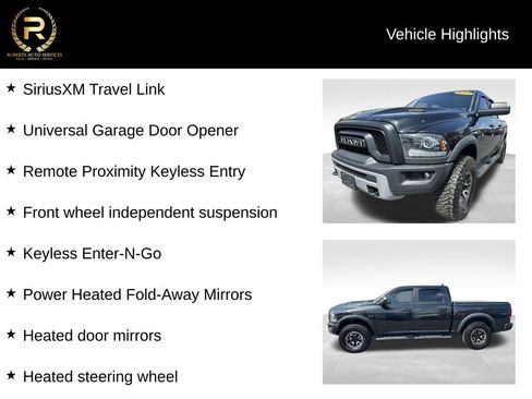 Used 2017 RAM 1500 Rebel w/ Luxury Group AWD/4WD image 9