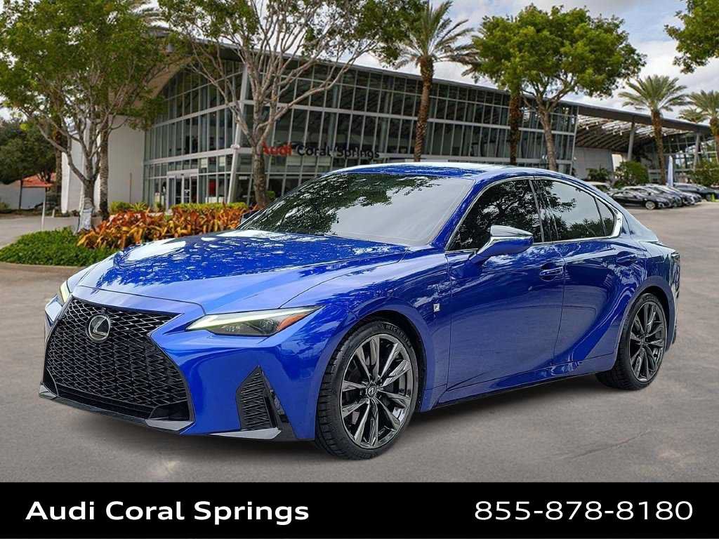 Used 2023 Lexus IS 350 F Sport w/ Navigation Package RWD image 1
