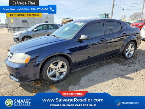 Used 2014 Dodge Avenger SE w/ Rallye Appearance Group FWD image 1