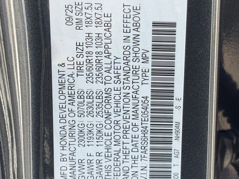 New 2026 Honda CR-V Sport-L image 23