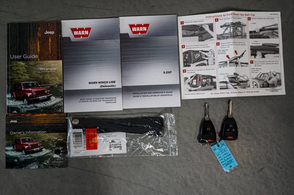 Used 2013 Jeep Wrangler Rubicon w/ PWR Convenience Group AWD/4WD image 84