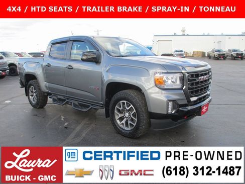 Certified 2022 GMC Canyon AT4 w/ Trailering Package image 1