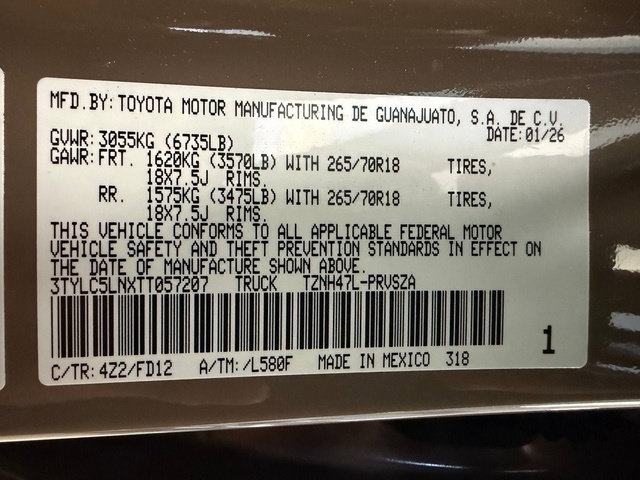 Certified 2026 Toyota Tacoma TRD Off-Road AWD/4WD image 21