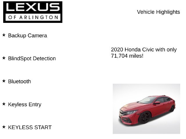 Used 2020 Honda Civic Sport image 7