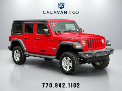 Used 2018 Jeep Wrangler Unlimited Sport S AWD/4WD image 1