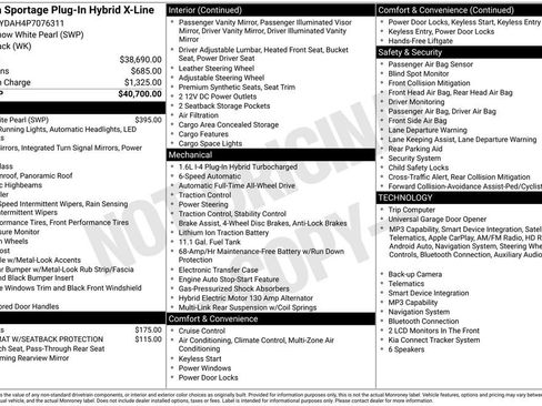Certified 2023 Kia Sportage X-Line AWD/4WD image 10