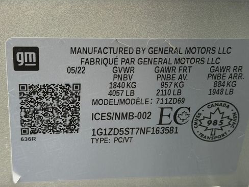 Used 2022 Chevrolet Malibu LT FWD image 36
