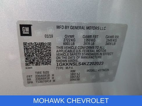 Used 2019 GMC Acadia SLE w/ Driver Alert Package I AWD/4WD image 33