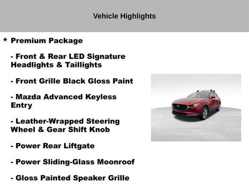 Used 2020 MAZDA CX-30 AWD w/ Premium Package image 27