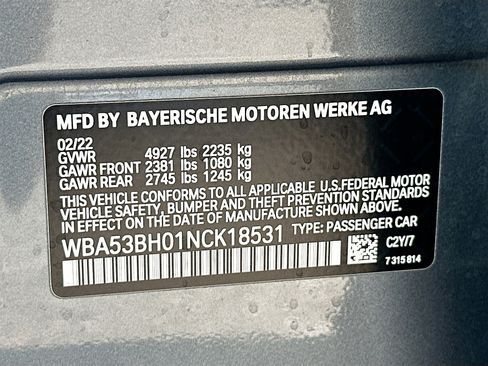 Used 2022 BMW 530i w/ M Sport Package image 12