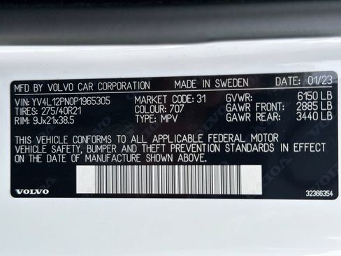 Used 2023 Volvo XC90 B5 Plus w/ Protection Package Premier AWD/4WD image 26