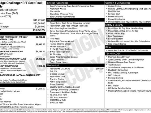 Used 2021 Dodge Challenger R/T Scat Pack RWD image 5