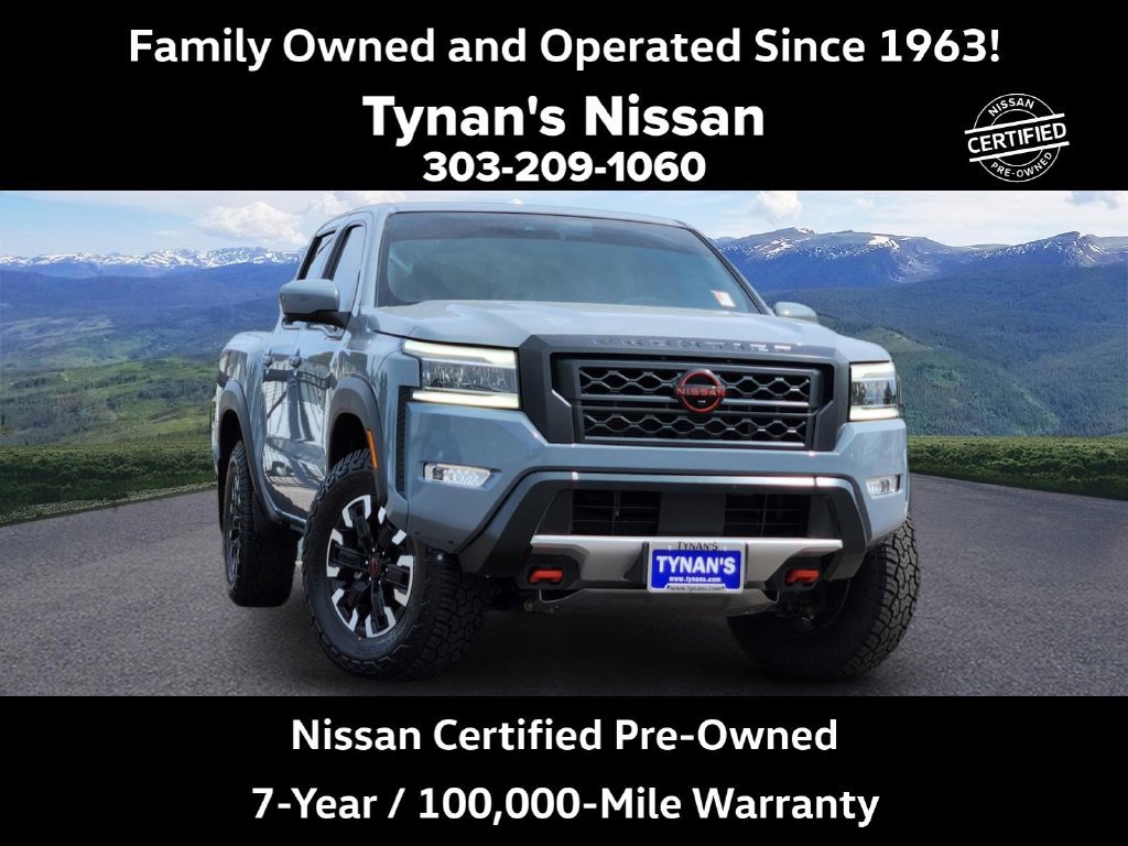 Certified 2023 Nissan Frontier PRO-4X w/ Pro Convenience Package AWD/4WD image 1