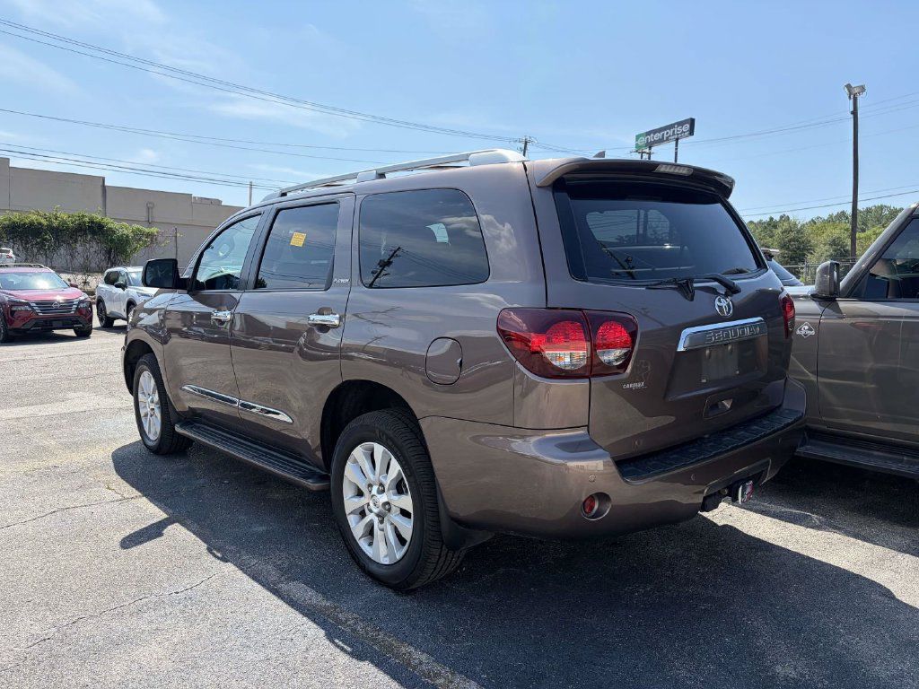 Used 2018 Toyota Sequoia Platinum w/ Carpet Cargo Mat Package AWD/4WD image 3