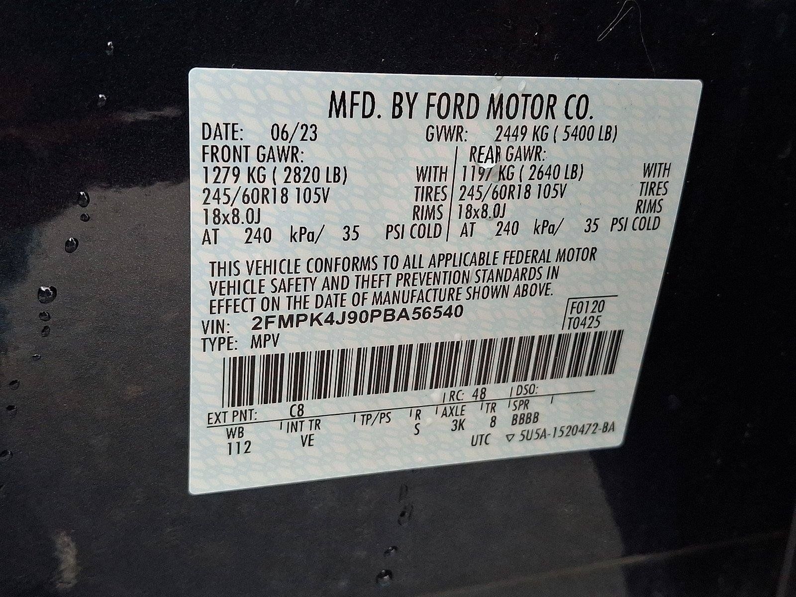 Used 2023 Ford Edge SEL AWD/4WD image 28
