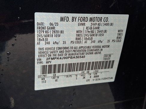 Used 2023 Ford Edge SEL AWD/4WD image 28