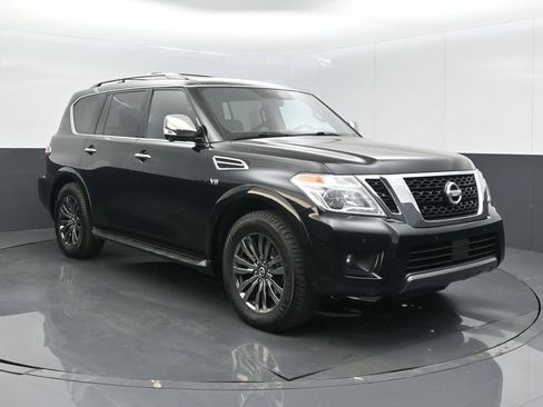 Used 2019 Nissan Armada Platinum w/ Captain's Chairs Package AWD/4WD image 1