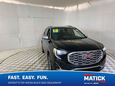 Used 2018 GMC Terrain Denali w/ Driver Alert Package II FWD image 1