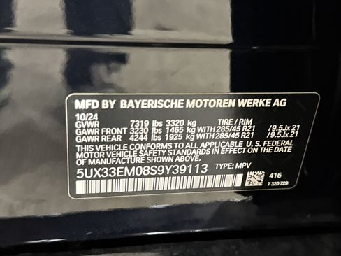 Used 2025 BMW X7 M60i AWD/4WD image 39