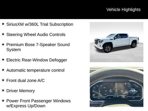 Certified 2025 GMC Sierra 1500 AT4 w/ Technology Package AWD/4WD image 17