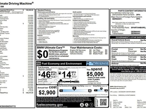 Used 2025 BMW XM AWD/4WD image 2