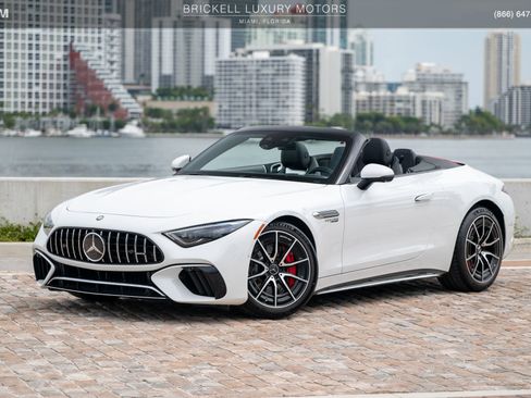 Used 2023 Mercedes-Benz SL 55 AMG 4MATIC image 9
