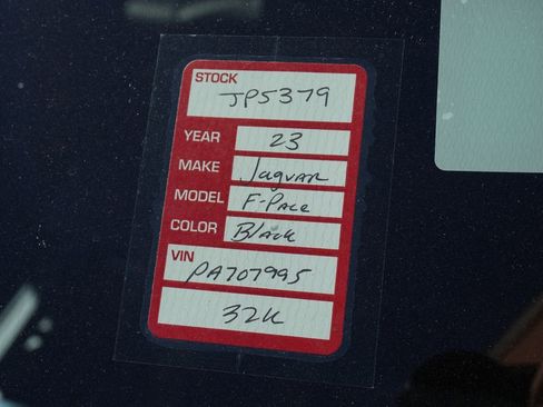 Used 2023 Jaguar F-PACE S AWD/4WD image 32