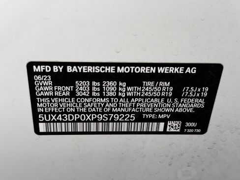 Used 2023 BMW X3 sDrive30i w/ Premium Package RWD image 38