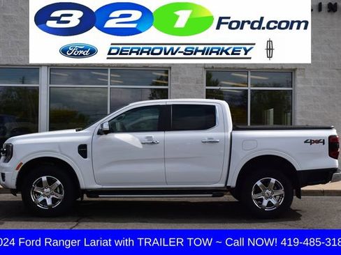 Used 2024 Ford Ranger Lariat w/ Trailer Tow Package AWD/4WD image 2