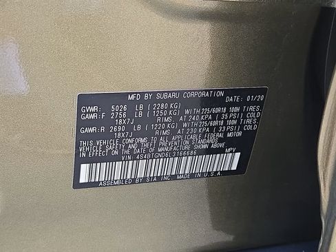 Used 2020 Subaru Outback Limited XT AWD/4WD image 26