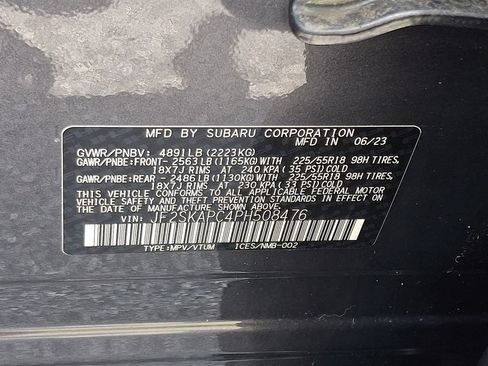 Used 2023 Subaru Forester Limited w/ Popular Package #3 AWD/4WD image 27