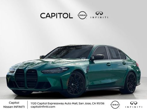 Used 2021 BMW M3 Competition w/ M Carbon Exterior Package image 1