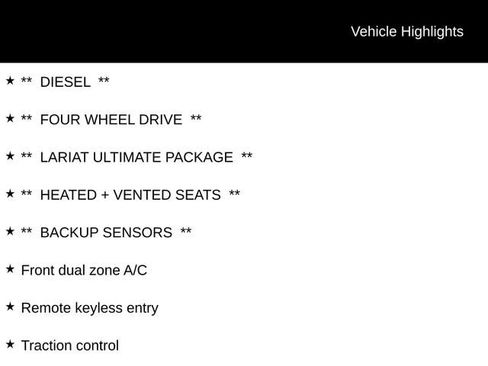 Used 2022 Ford F250 Lariat w/ Black Appearance Package image 1