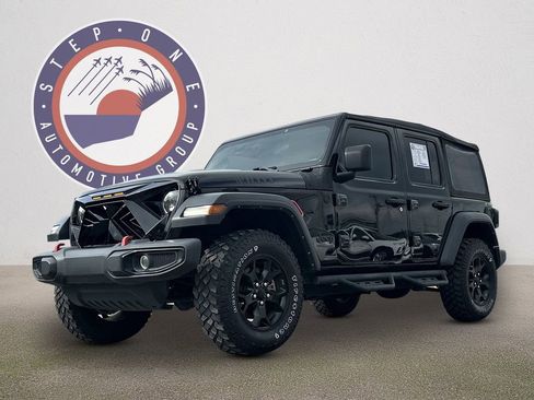 Used 2021 Jeep Wrangler Unlimited Sport image 2