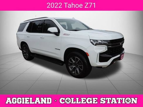 Certified 2022 Chevrolet Tahoe Z71 w/ Luxury Package AWD/4WD image 1