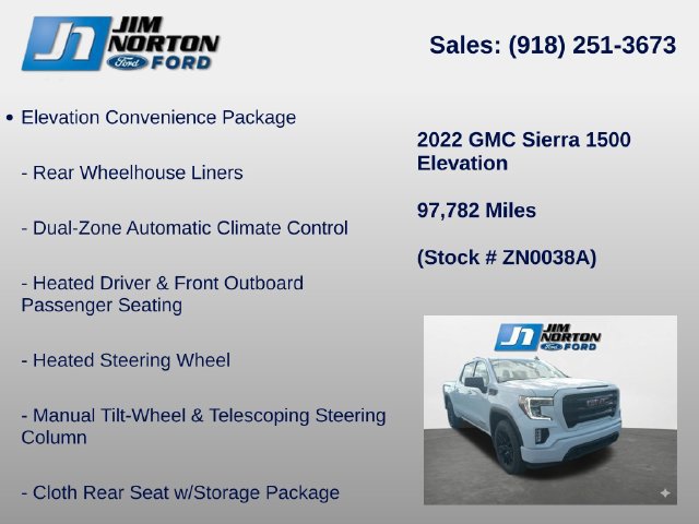 Used 2022 GMC Sierra 1500 Elevation AWD/4WD image 16