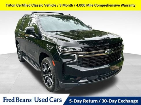 Used 2021 Chevrolet Tahoe RST w/ Luxury Package AWD/4WD image 1