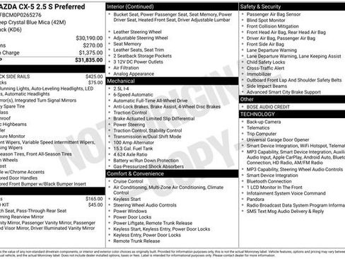 Certified 2023 MAZDA CX-5 AWD 2.5 S image 20