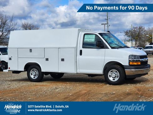New 2025 Chevrolet Express 3500 w/ Power Convenience Package RWD image 1