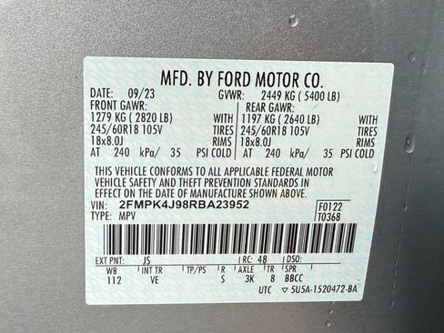 Certified 2024 Ford Edge SEL w/ Convenience Package image 25