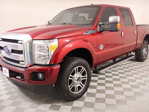Used 2016 Ford F350 Platinum w/ Snow Plow Prep Package AWD/4WD image 11
