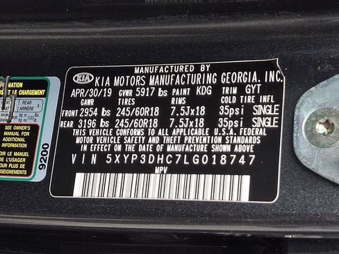 Used 2020 Kia Telluride EX w/ Towing Package AWD/4WD image 29