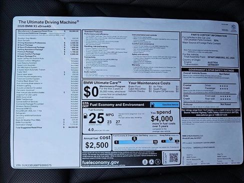 New 2026 BMW X5 xDrive40i w/ M Sport Package image 18