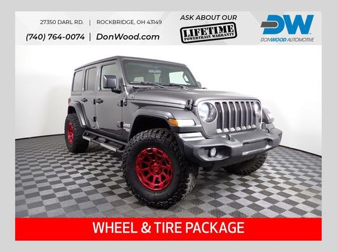 Used 2021 Jeep Wrangler Unlimited Sport image 1